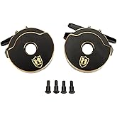 MEUS RACING Brass Steering Knuckles for for Vanquish H10 Optic Sparco Yokohama RTR 1/10 RC Crawler Upgrades Parts, L-124grams/R-128grams