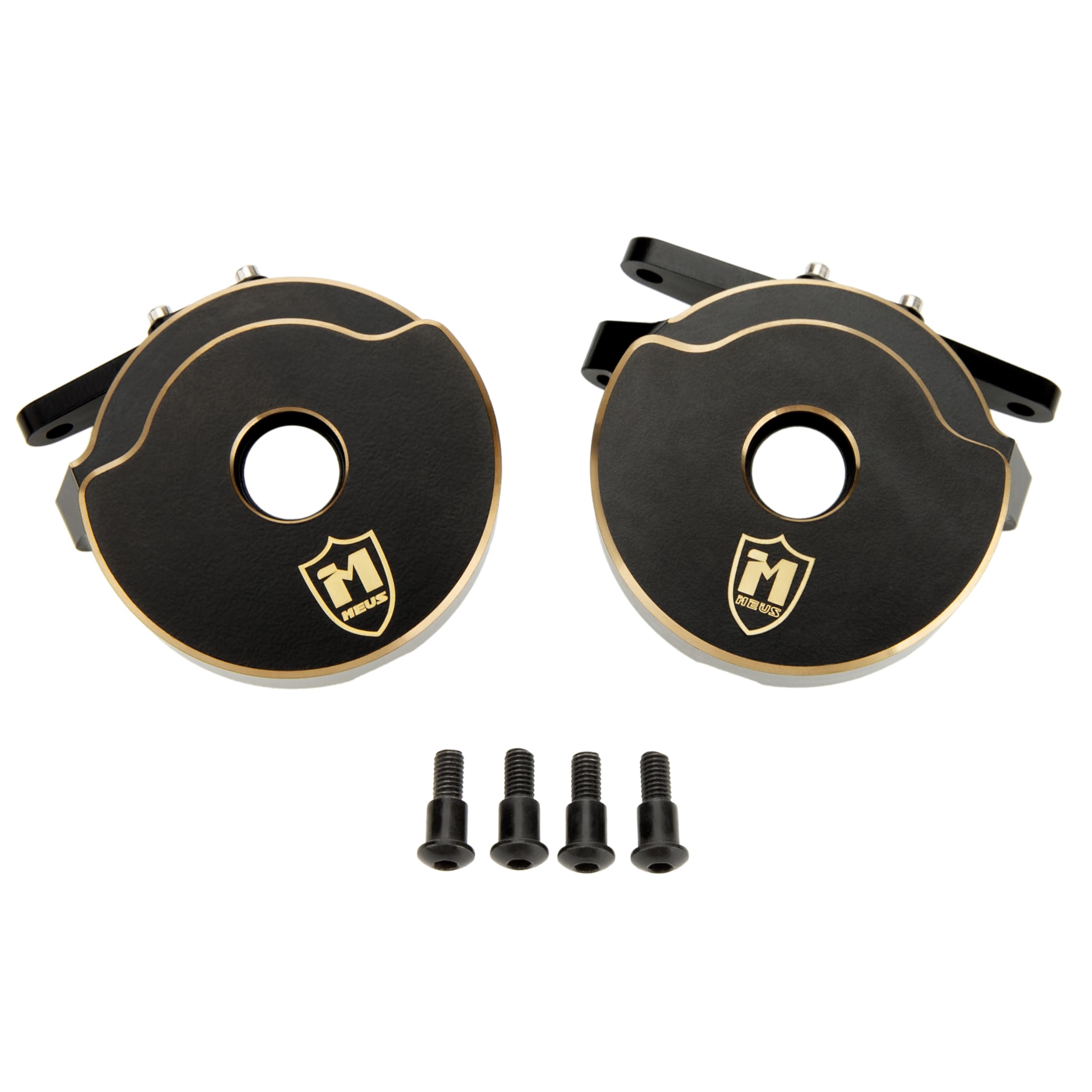 Photo 1 of MEUS RACING Brass Steering Knuckles for for Vanquish H10 Optic Sparco Yokohama RTR 1/10 RC Crawler Upgrades Parts, L-124grams/R-128grams