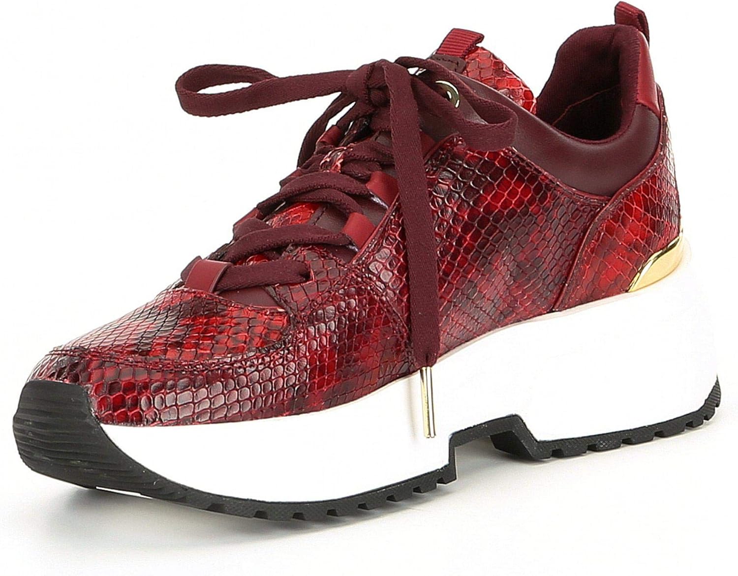michael michael kors cosmo metallic and glitter trainer