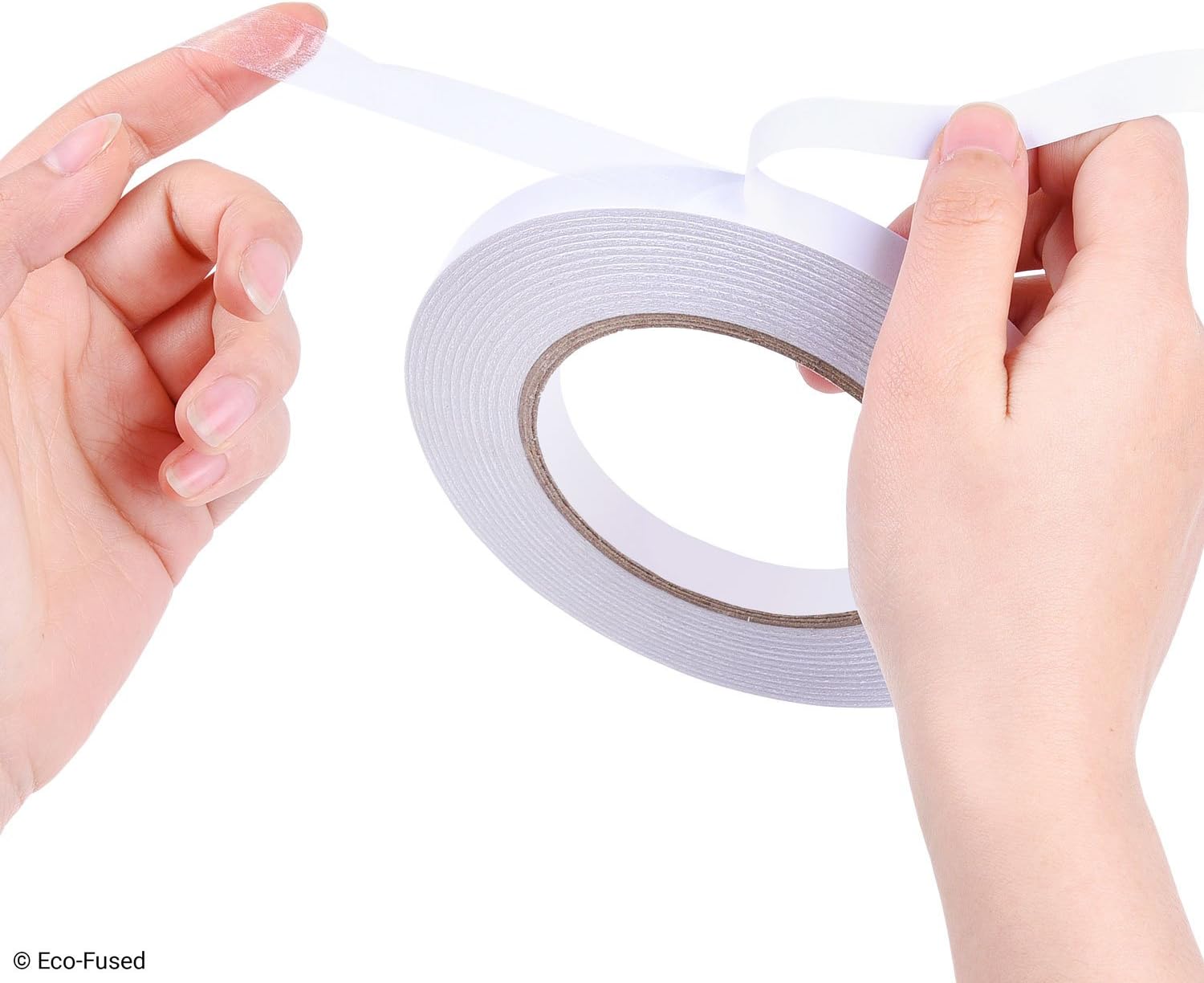 Double Sided Adhesive Tape, Width: 0.4 Inch, Length: 55 Yards, for Arts and Crafts DIY and Office - Image 4