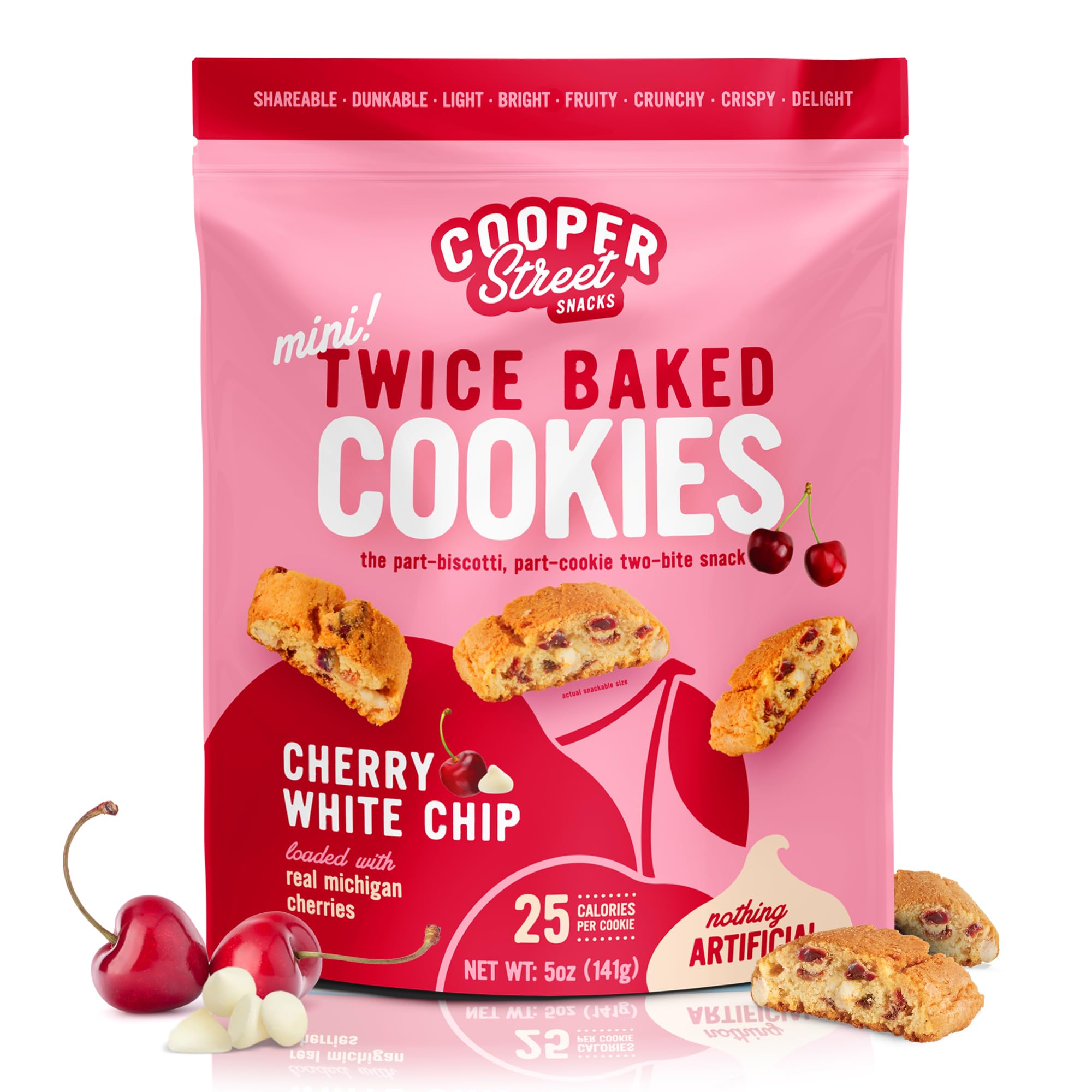 Cooper Street Twice Baked Cherry White Chip