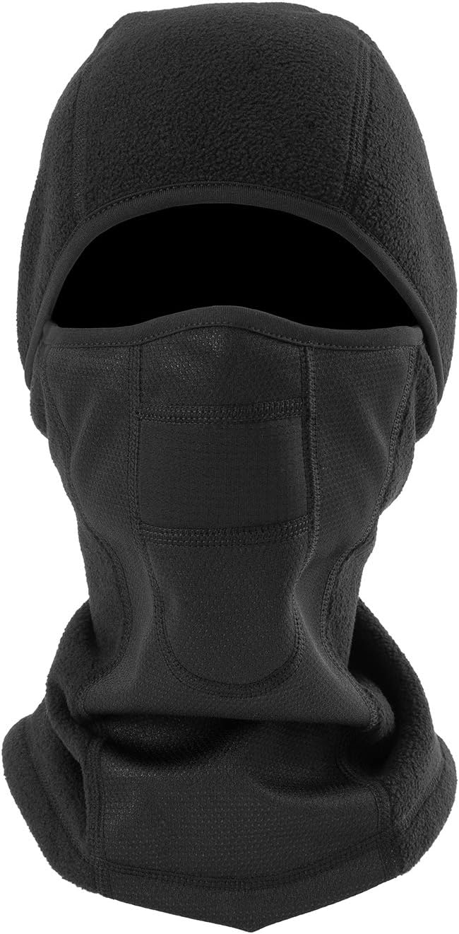 Ski Mask Balaclava, Windproof Sun UV Protection Breathable Face Mask Thermal Fleece Headwear for Skiinig Hiking Men