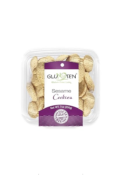 GLUTEN FREE SESAME COOKIES (KOSHER, DAIRY FREE, NUT...