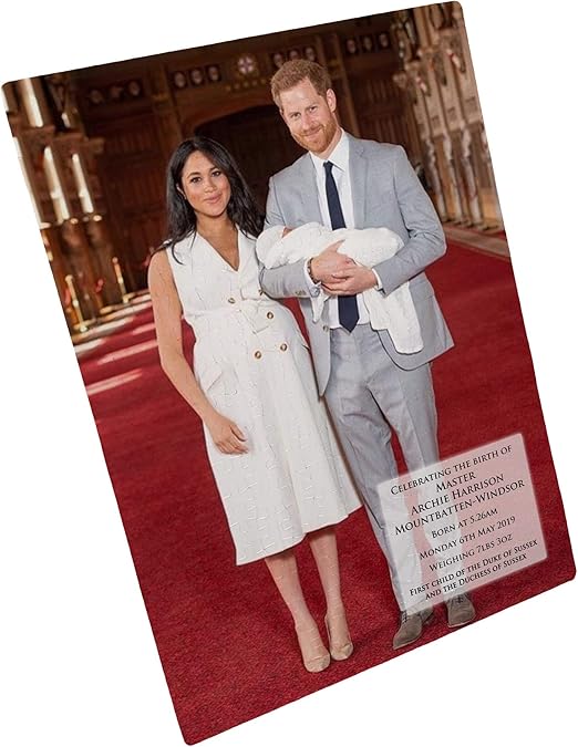 Royal Baby Master Archie Harrison Mountbatten Windsor 300 Piece Jigsaw Puzzle Amazon Co Uk Garden Outdoors