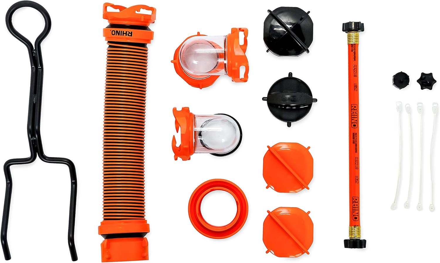 Camco (39006) Rhino Heavy Duty 36 Gallon Portable Waste Holding Hose and Accessories-Durable Leak Free and Odorless RV Tote Tank: Automotive
