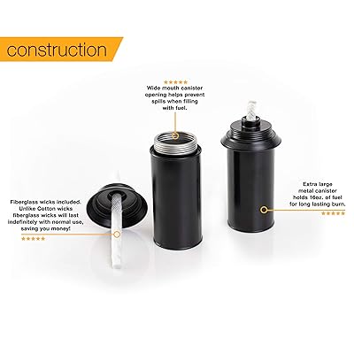 Buy Bamboo Torches Decorative Torches Fiberglass Wicks Extra Large 16oz Metal Canisters For Longer Lasting Burn Stands 59 Tall Multiple Styles Available Burnt Sienna 6 Pack Online In Indonesia B07czwm9vf