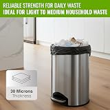 EcoBag Extra Strong Heavy Duty Refuse Sacks 50L 30μm Recyclable Bin Bags view 3
