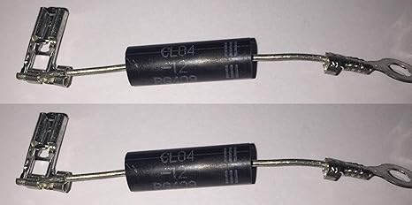 2pcs Microondas Diodo reparación parte para GE, LG, Amana ...