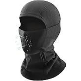 BOWDEX Breathable Balaclava Face Mask Men Black, Windproof Balaclava Ski Mask for Men