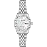 Armitron Women's Genuine Crystal Accented Bracelet Watch, 75-2475