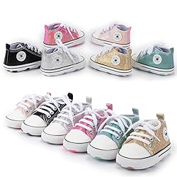 KKIIDDSS Unisex Baby Girls Boys Canvas High-top
