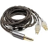 Youkamoo 4.4mm Balanced Replacement Cable Compatible for Sennheiser HD650, HD600, HD660S, HD660S2, HD580, HD58X, Massdrop HD6XX Headphones