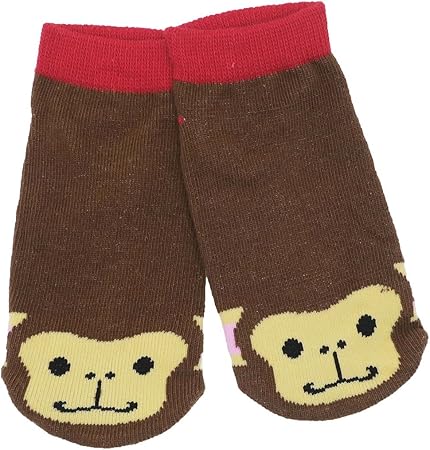 Amazon サル 子供用靴下 キッズソックス アニマルフレンズ Hna 動物園 アンクルソックス グッズ 通販 おもちゃ雑貨 おもちゃ