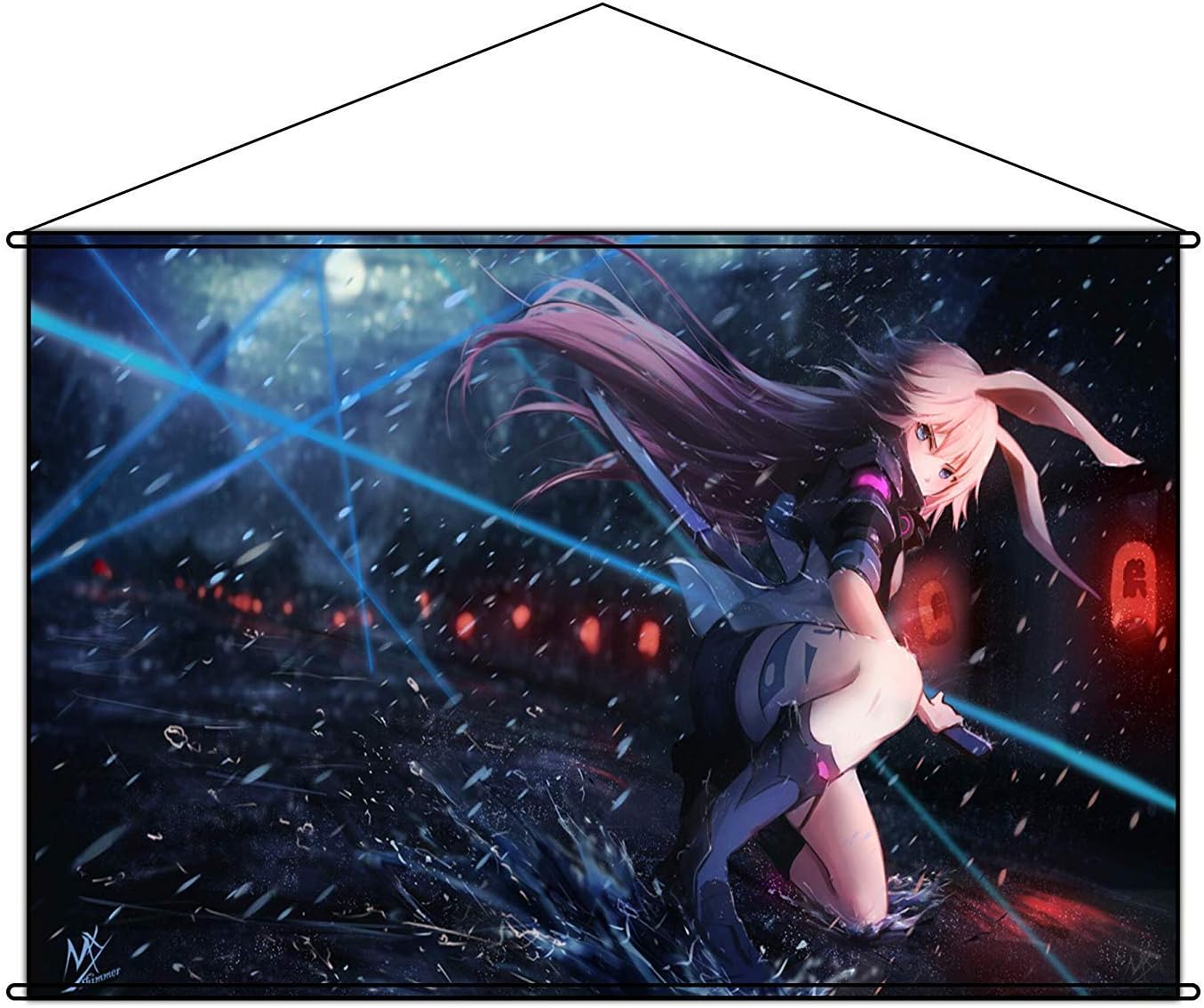 Amazon Libby タペストリー 崩壊学園 崩壊3rd 八重桜 ポスター 掛ける絵 巻物 軸物 アニメ おしゃれ 萌え 90cmx60cm アニメ 萌えグッズ 通販