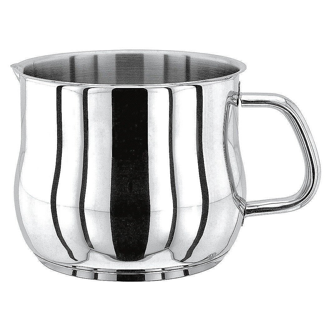 Stellar Classic Stainless Steel Jug Style Sauce Pot or Milk Pan 14cm 1.7 Litre Capacity, Induction Ready, Dishwasher Safe