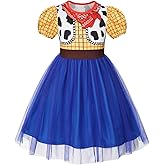 Eledobby Cowgirl Costume Girls Toddler Halloween Dress Up Princess Outfits Christmas Birthday Gift