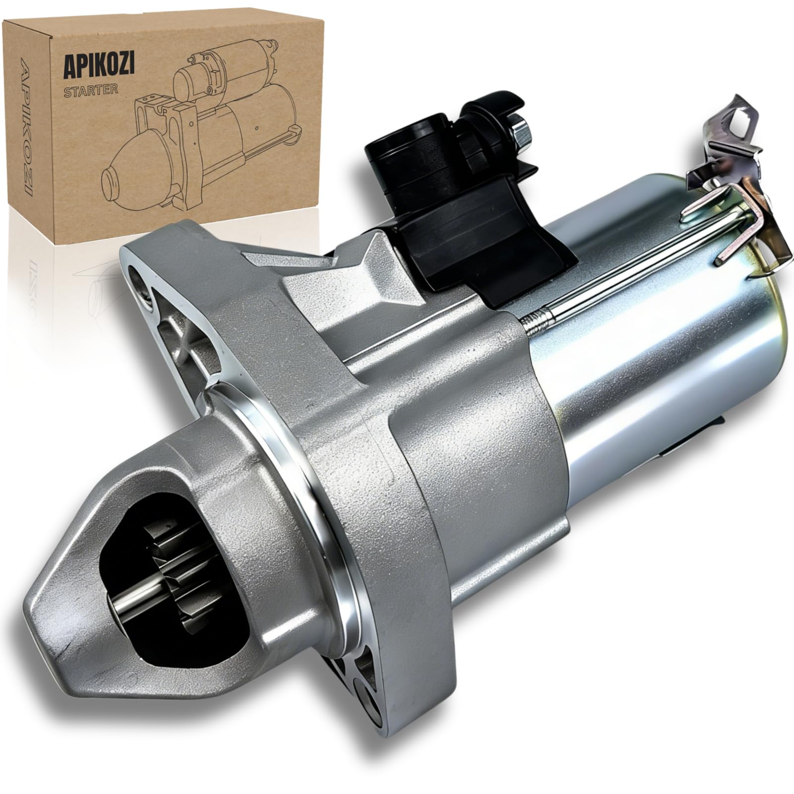 Photo 1 of 17958 New Starter Motor Compatible with 06 07 08 09 10 11 Honda Civic, 1.8L L4 | Replacement Engine Starter # 31200-RNA-A50 31200-RNA-A51 31200-R40-A01 SMU0435 RNA50 336-2068 SM710-01