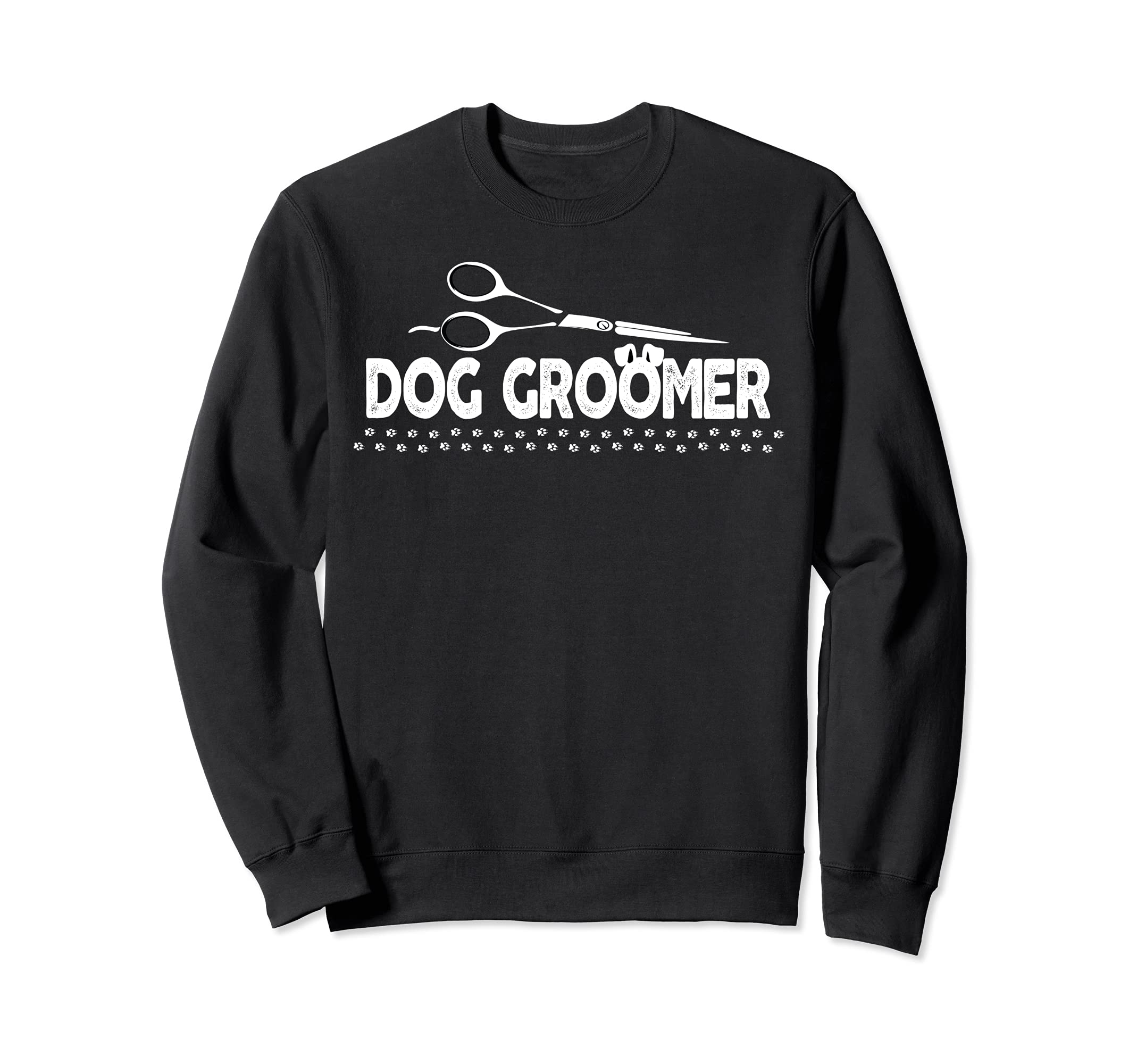 Dog Groomer - Grooming Stylist - Dog Grooming Scissors Lover Sweatshirt