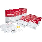 Eldoncard Blood Typing Kit, 10 Test Pack | Rapid Blood Typing, Determine A, O, B, RHS-D Negative &amp; Positive Groups, Accurate Home Blood Type Test, Home Health Tests