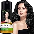 Herbishh Hair Color Shampoo for Gray Hair - Enriched Formula with Keratin & Tuber Fleece Flower - Full Grey Coverage, Easy to