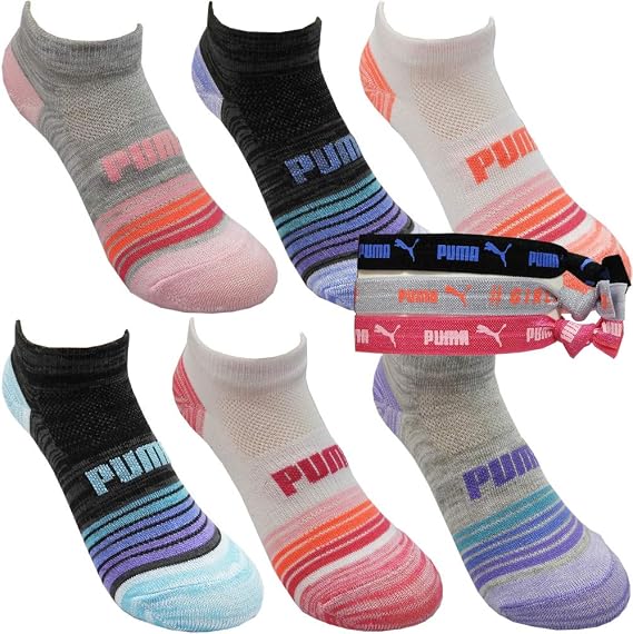 Amazon Puma プーマ 子供用靴下 キッズソックス 靴下 スニーカーソックス スポーツソックス スクールソックス 6足セット 白 ホワイト 19 21cm ソックス 靴下 通販