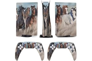 AoHanan Horse Herd 5 Skin Controller Accessories Cover Skins Anime Vinyl Cover Sticker Full Set for 5 Disc Edition