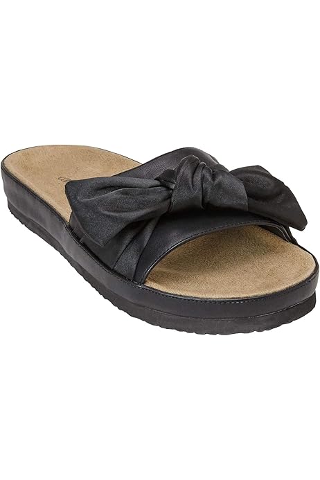 wide width footbed sandals