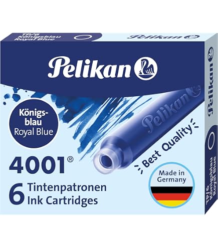 Pelikan Edelstein Ink Cartridges – Aventurine Green Fountain Pen Ink | Smooth Flow, Made In Germany