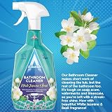 Astonish Vegan Bathroom Cleaner Spray 750ml White Jasmine Basil view 4