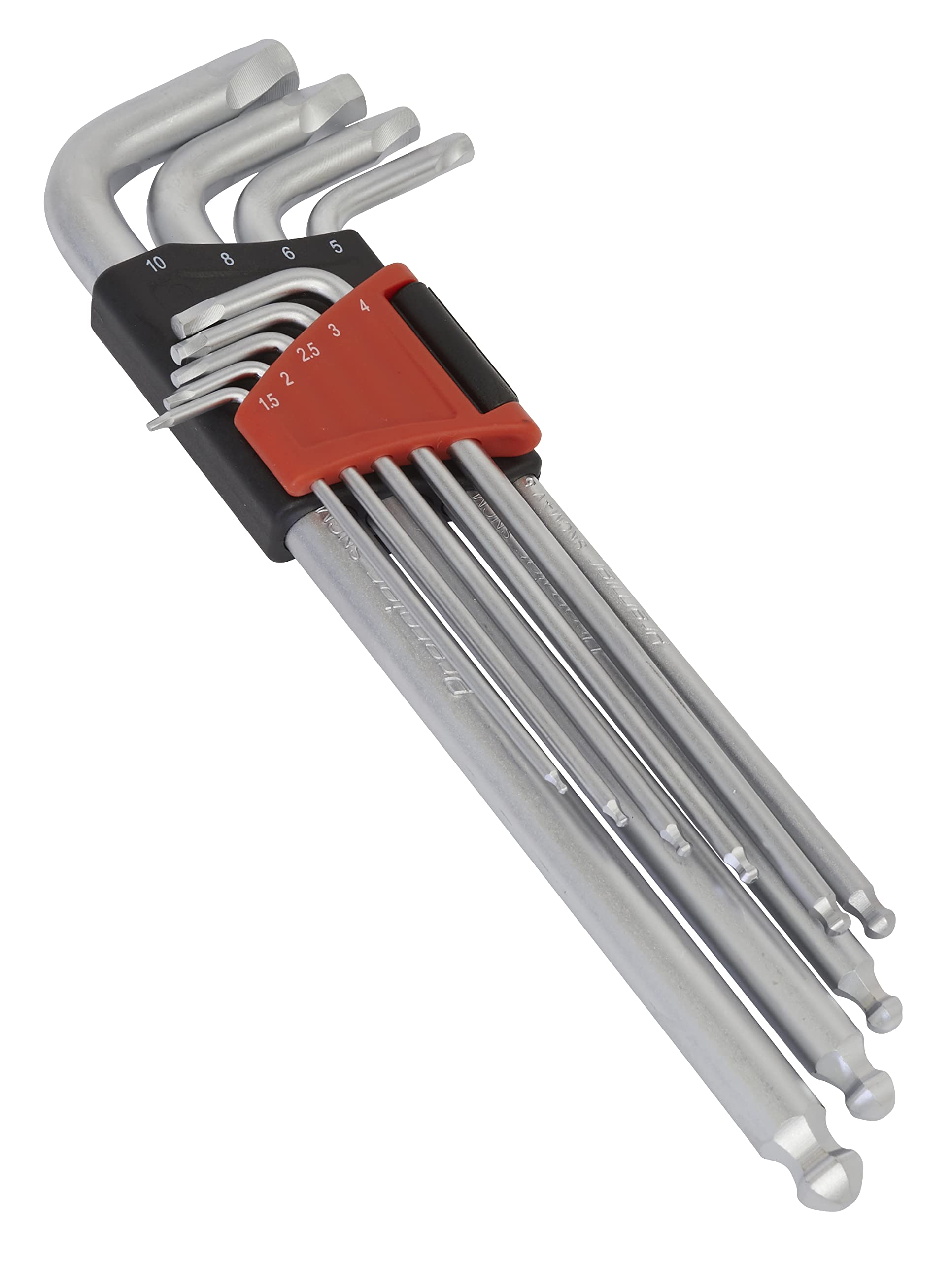 Ball-End Hex Key Set 9pc Lock-On™ - Metric
