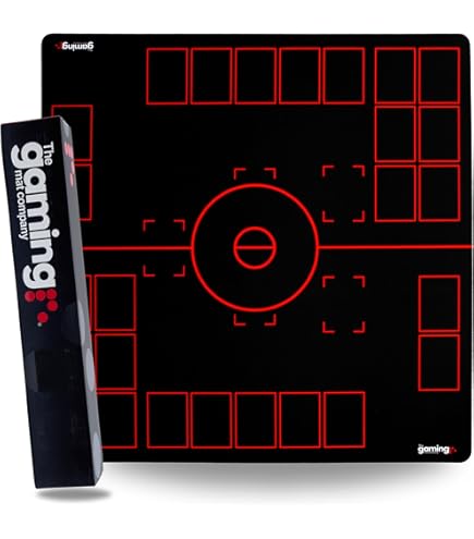 Amazon.com: Playmat Designed for The Pokemon Trading Card Game (TCG) -  Large 24 inch x 24 inch Playing Field - Stitched Edges