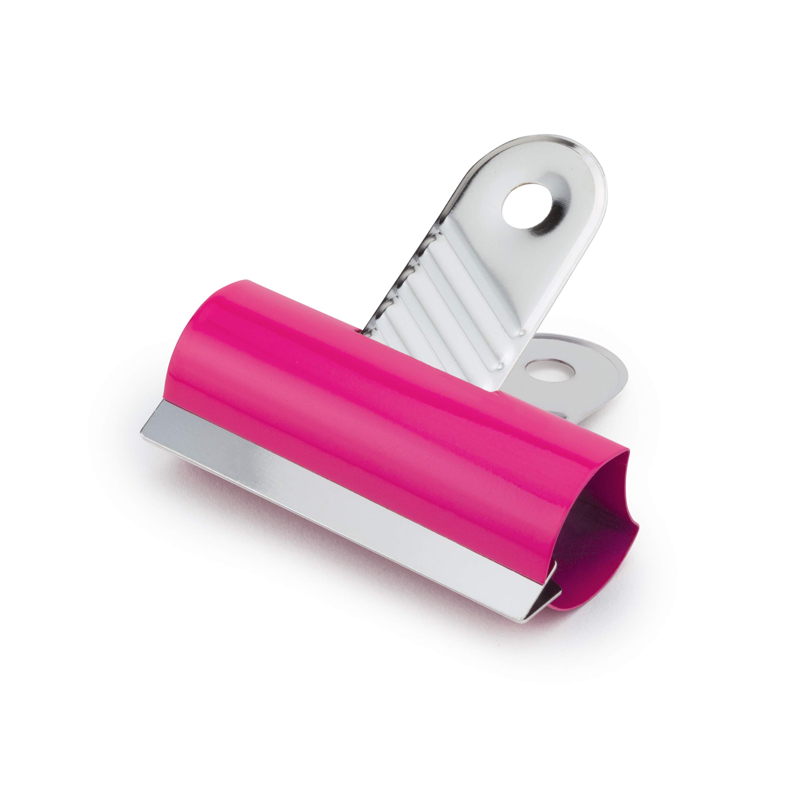 Rapesco 1505 70 mm Letter Clips, Hot Pink, Pack of 10