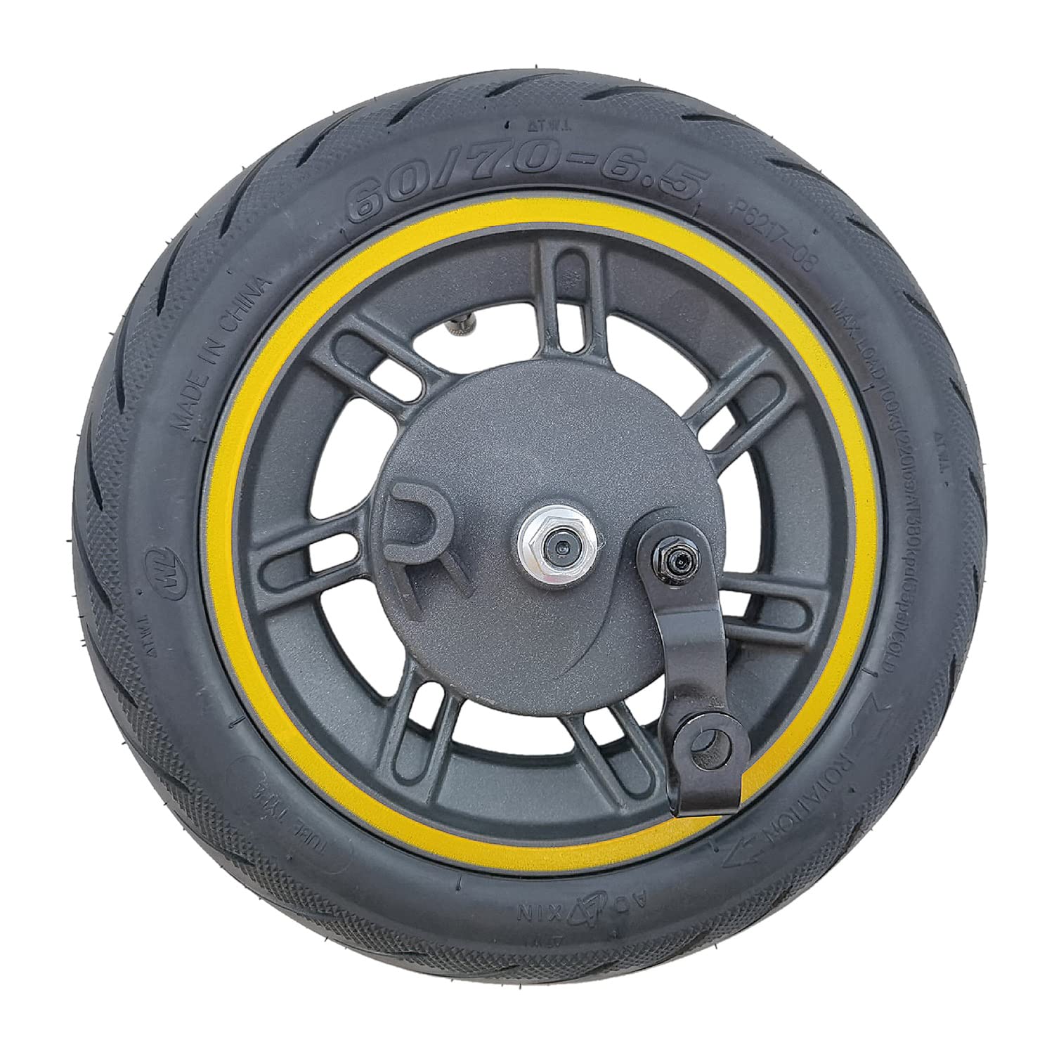 Front Wheel Hub Brake Cover Compatible with Segway Ninebot Max G30/G30LE Drum Brake Electric Scooter Accessories Integrated Brake Pad