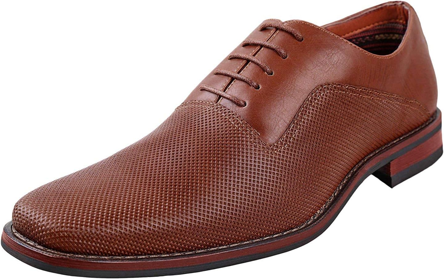 Ferro Aldo Mens Lalo Oxford Dress Shoes | Comfortable Dress Shoes | Formal | Lace-Up | Classic Design