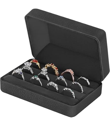 Amazon.com: Booinxaa Ring Storage Boxes for Multiple Rings