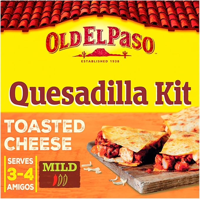 Old El Paso Mexican Toasted Cheese Quesadilla Dinner Kit 500g