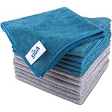 MR. SIGA Microfiber Cleaning Cloth, Pack of 12, Size: 15.7" x 15.7"