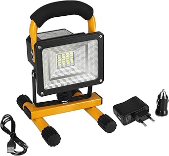 Stoog Foco LED Recargable, Portátil Foco Proyector LED Exterior ...