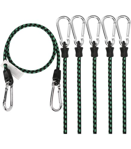 Pince à Linge - Blue - Lot De 4 - Tendeurs élastiques Ajustables - 20