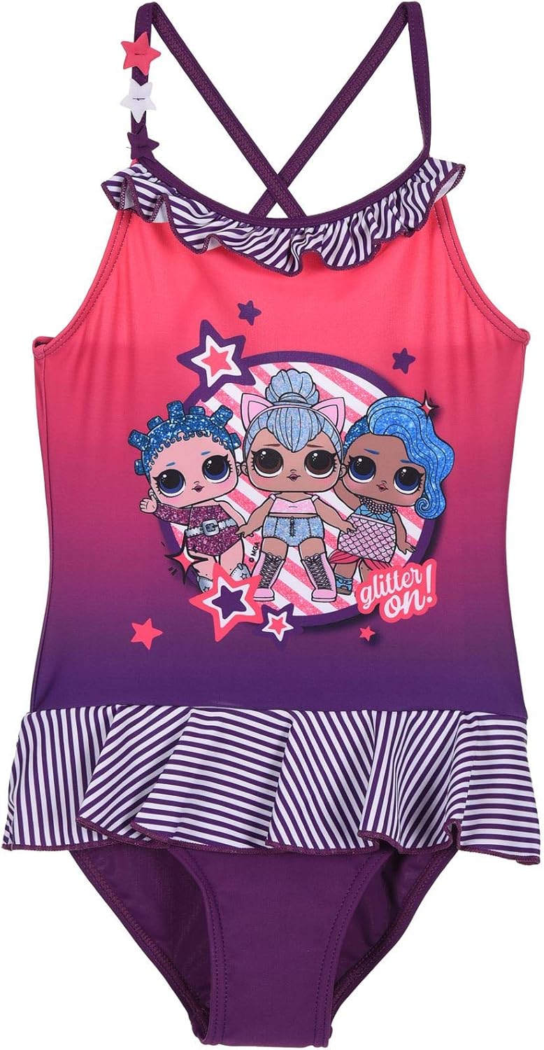 Lol Surprise Lol Characters Original Maillot De Bain Une Piece Pour Fille 4 10 Ans Sports Nautiques Natation