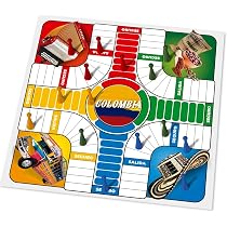 Amazon.com: PARQUES Colombiano para 2 a 4 Jugadores Colombian ...