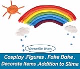 BOHS 12 Colors Foam Clay Lite Air Dry Squishy Craft Modeling 12 pcs view 3