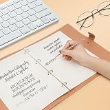 FYY A4 Refill Pad 3 Packs 100GSM 135 Sheets 4-Hole Lined Paper 270 Pages view 6