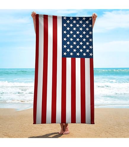 Polish Flag Beach Towel 30x60 Inches - Super Soft & Absorbent Pool Towel With Poland Polska Design