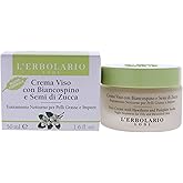 L'ERBOLARIO Face Cream with Hawthorn and Pumpkin Seeds by for Unisex - 1.6 oz Cream
