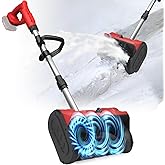 Cordless Snow Shovel Compatible with Milwaukee M18 18V Battery, 11" Electric Snow Blower for Driveway Max 27FT Throw Distance