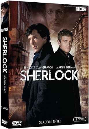 Amazon Com Sherlock Season 3 Dvd Box Set 2 Disc Benedict Cumberbatch Martin Freeman Nick Hurran Jeremy Lovering Colm Mccarthy Movies Tv