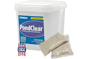 Airmax PondClear Packets, Beneficial Bacteria & Enzyme Clarifier Treatment with Ecoboost PRx, Clear & Clean Pond & Lake Water, Safe for Fish, 24 Count