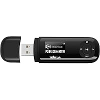 Lecteur MP3 Clé USB 8 Go Avec Radio FM - Écran LCD, Enregistreur Vocal, Pile AAA (non Incluse) - Portable, Compatible Windows - 4