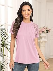 AUTOMET Womens Summer Tops Spring Shirts Trendy